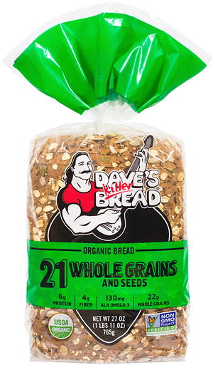 Featured image for “Dave’s Killer Bread – Organic Grain or Seed Breads”