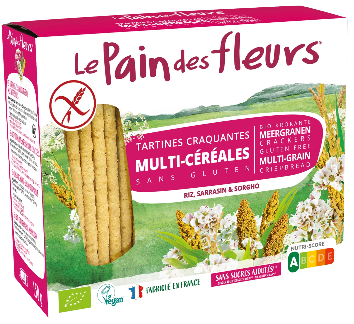 Featured image for “Le Pain Des Fleurs – Organic Crispbread”